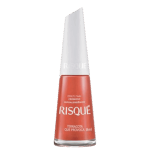 Esmalte Cremoso Risqué Terracota Que Provoca 8ml Esmalte Cremoso Risqué Terracota Que Provoca 8ml