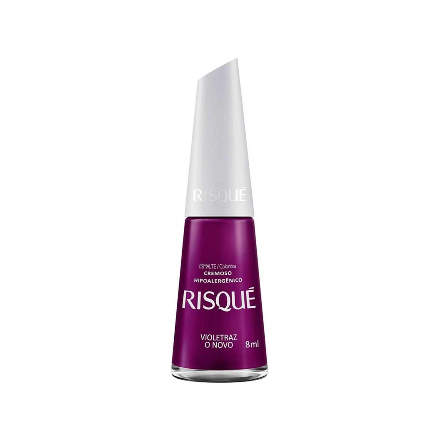 Esmalte Cremoso Risqué Violetraz o Novo 8ml