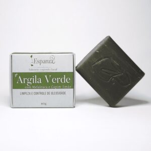 Sabonete Detox Argila Verde Melaleuca Capim-limão 1 unidade