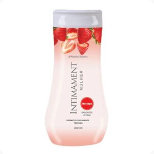 Sabonete Íntimo Abelha Rainha Intimament Morango 200ml