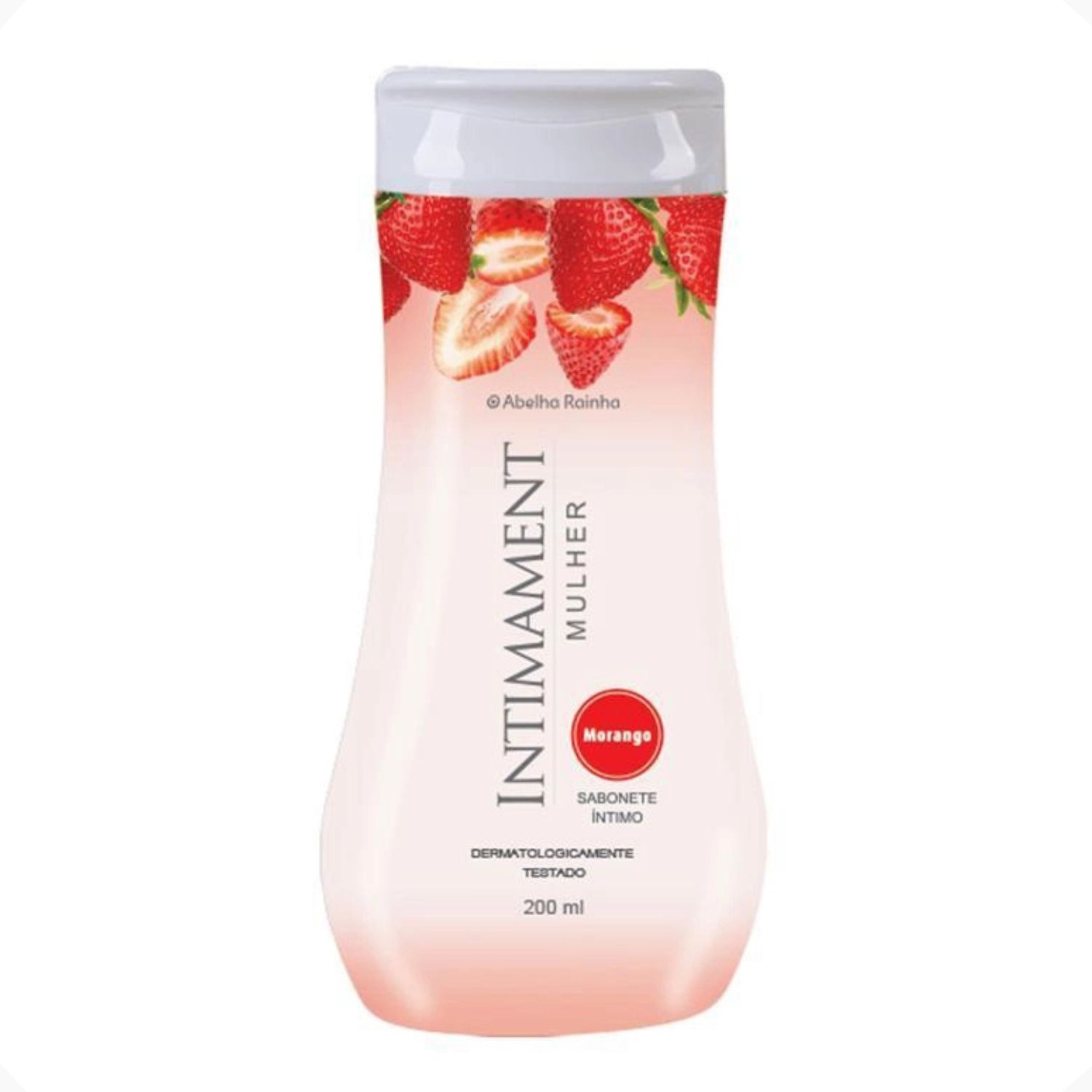 Sabonete Íntimo Abelha Rainha Intimament Morango 200ml