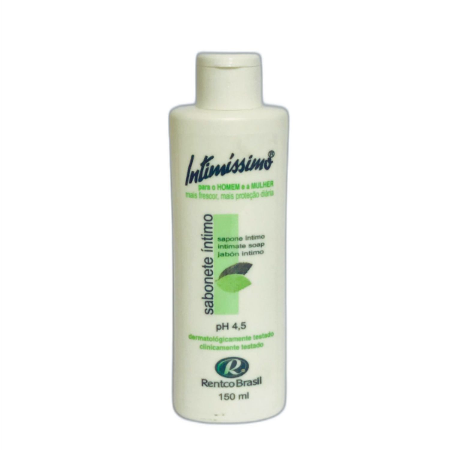 Sabonete Líquido Íntimo Rentco do Brasil INTIMÍSSIMO Coceiras Odores Equilibra pH 150ml