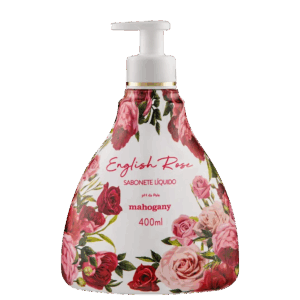 Sabonete Líquido Mahogany English Rose 400ml