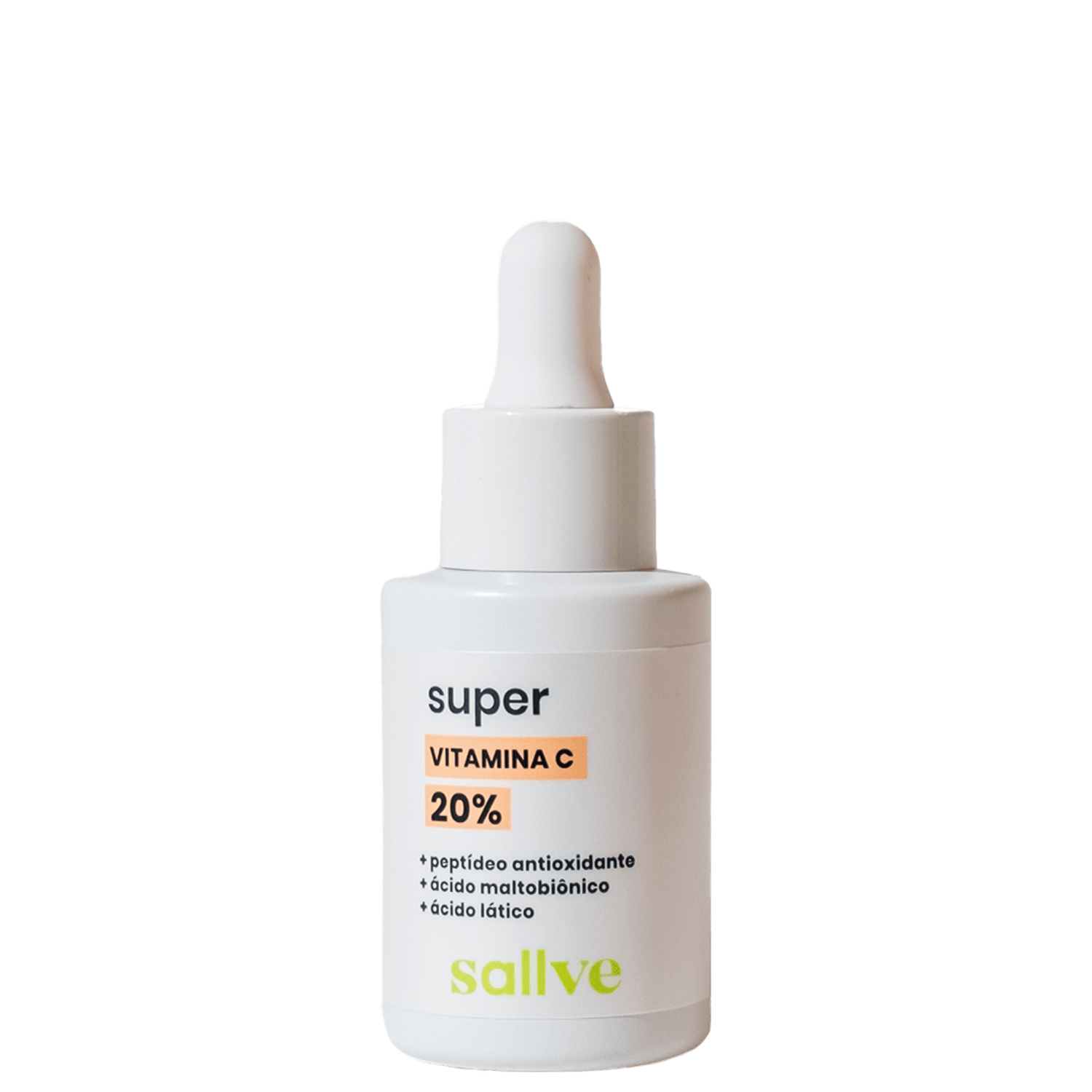 Sérum Facial Redutor de Linhas Sallve Super Vitamina C 20% 30ml