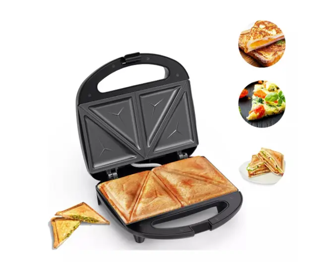 Sanduicheira Torradeira Elétrica de Disco Duplo Antiaderente GN-401-1