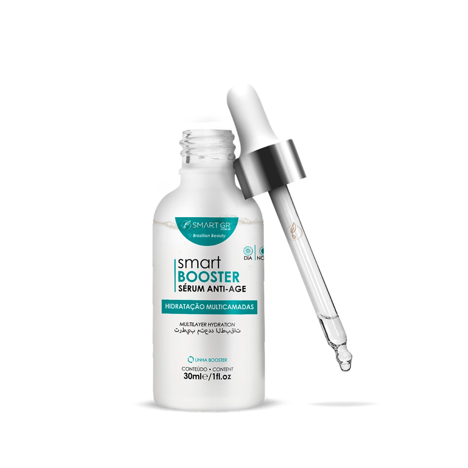 Sérum Facial Smart Booster Ácido Hialurônico e Minerais 30ml