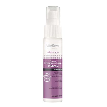 Sérum Revitalizante Facial Ionderm Vita Derm – Vita Tempo 50ml