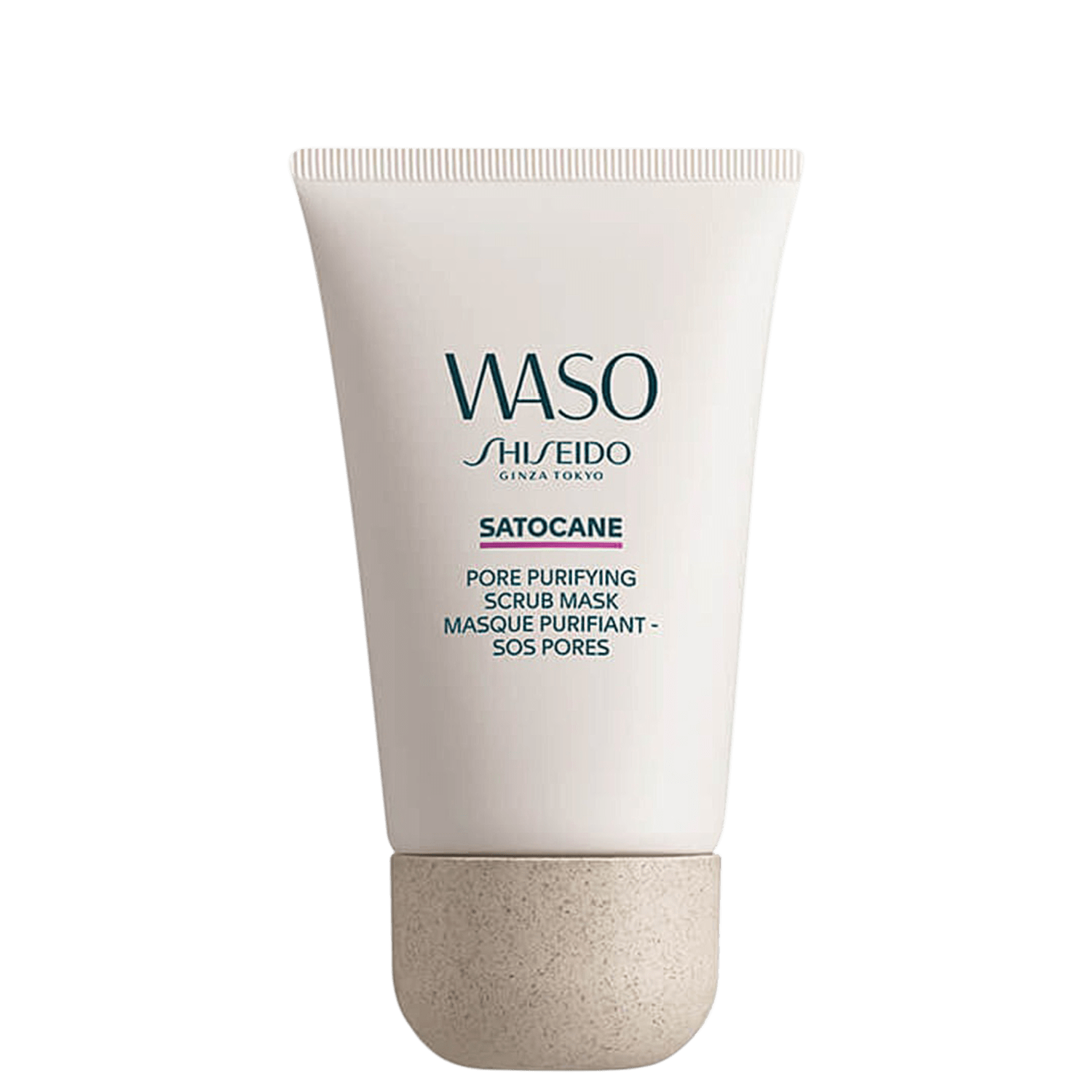 Máscara Purificante Esfoliante Facial Shiseido Waso Satocane Pore Purifying Scrub Mask 80ml