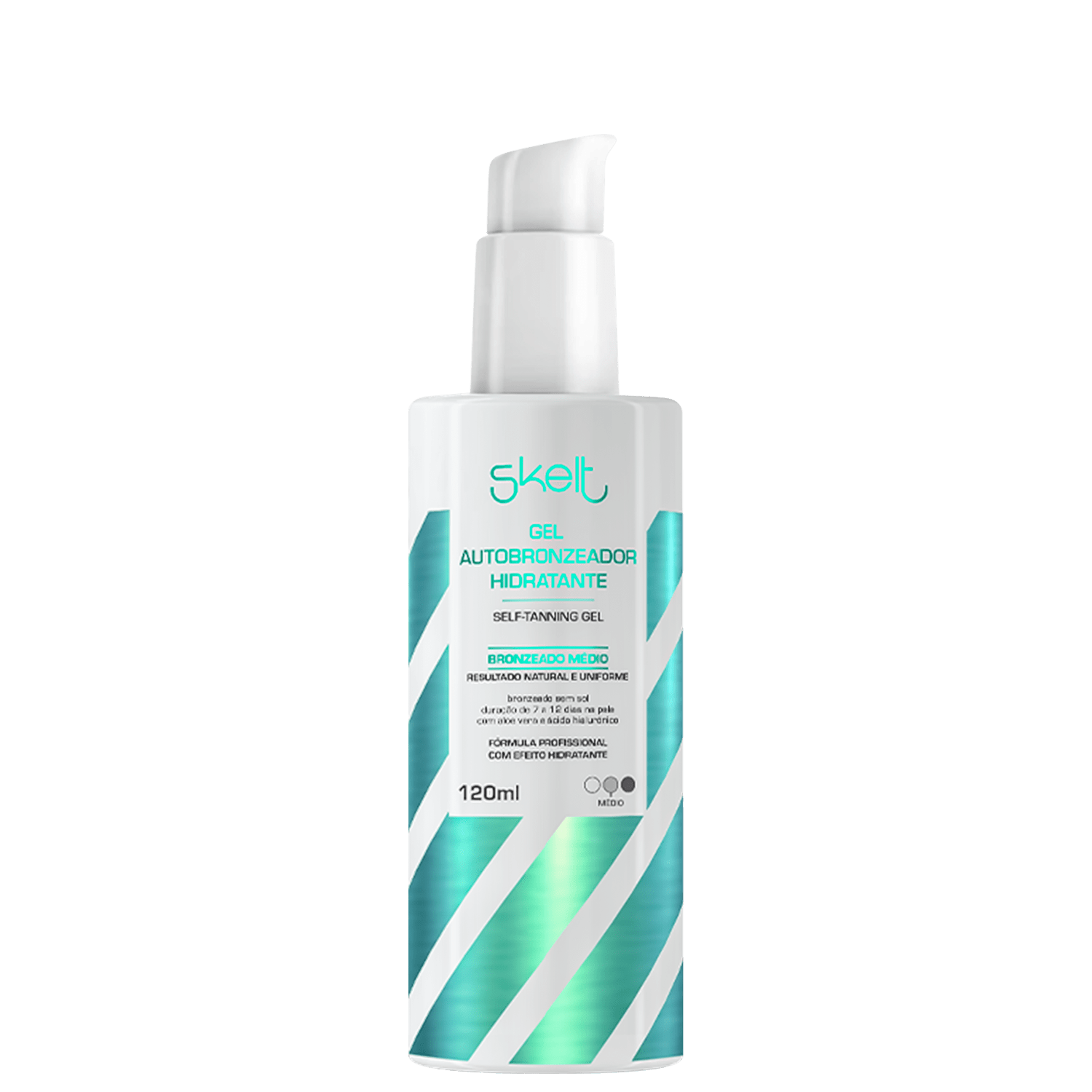 Gel Autobronzeador Skelt Bronze e Glow 120ml