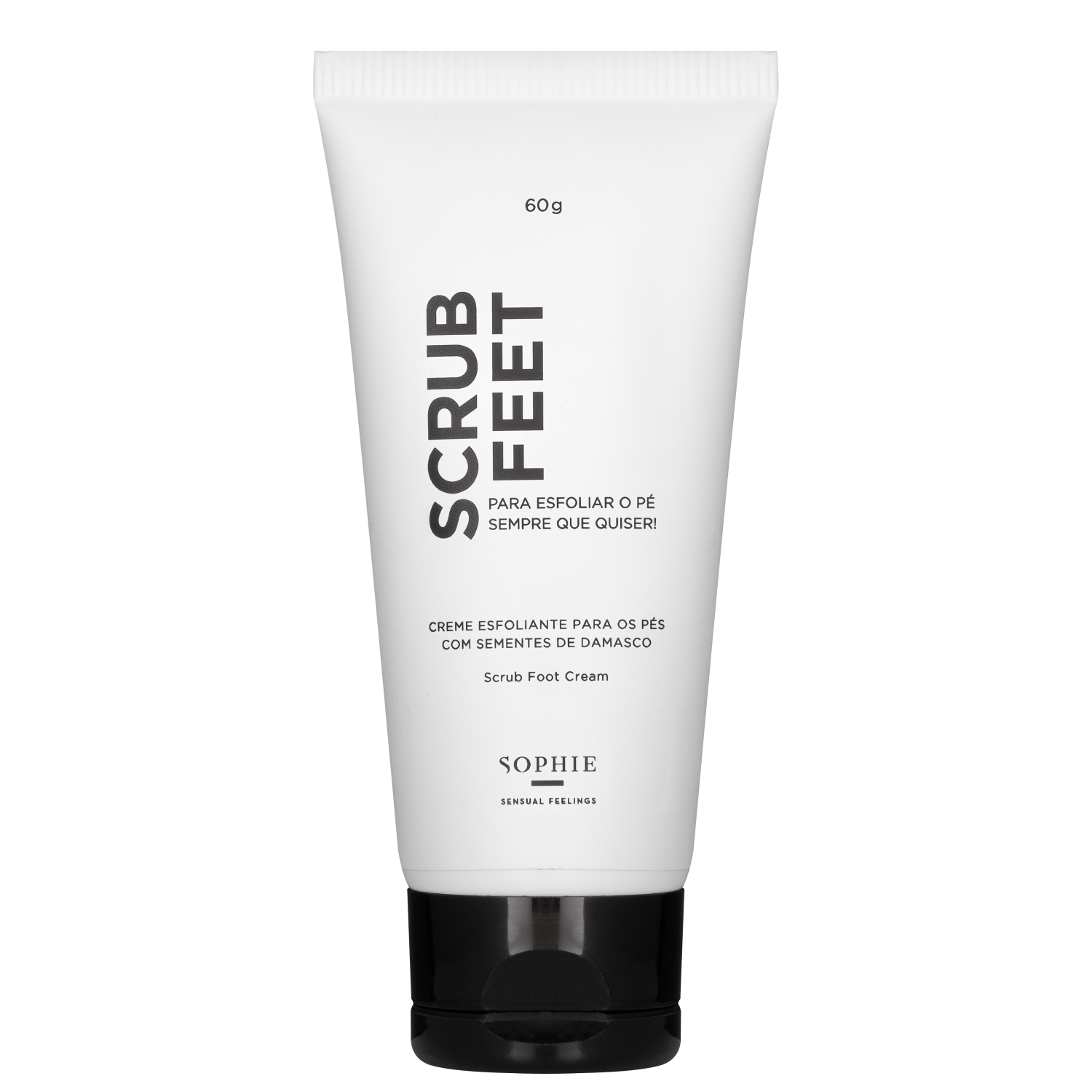 Creme Esfoliante para os Pés Sophie Sensual Feelings Scrub Feet 60g