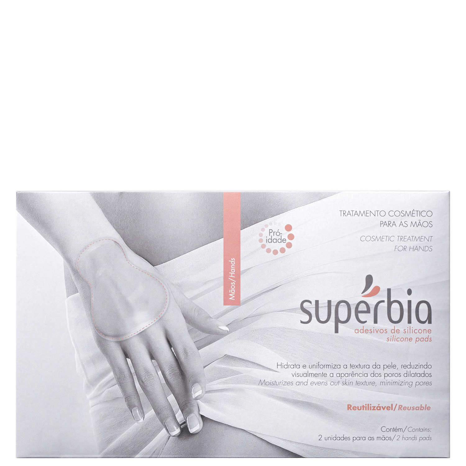 Adesivos de Silicone Tratamento para as Mãos Supérbia 2 Unidades