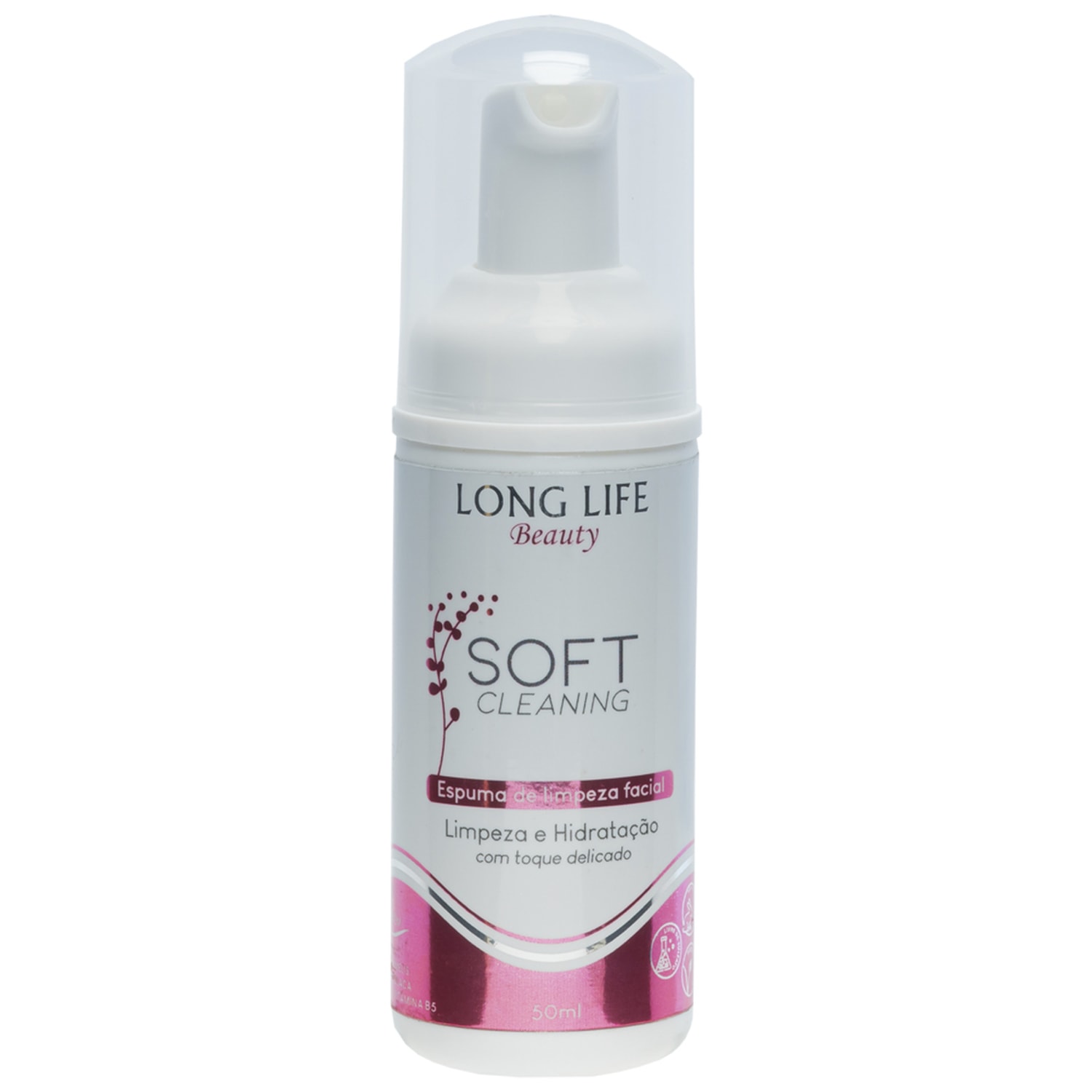 Sabonete Mousse Facial Tattoo Long Life Soft Cleaning 50ml