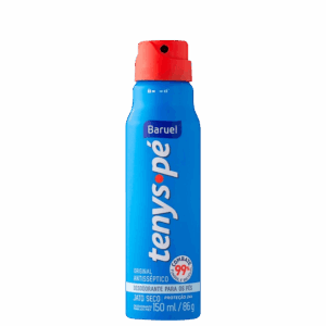 Desodorante para os Pés Tenys Pé Baruel Jato Seco Original 150ml