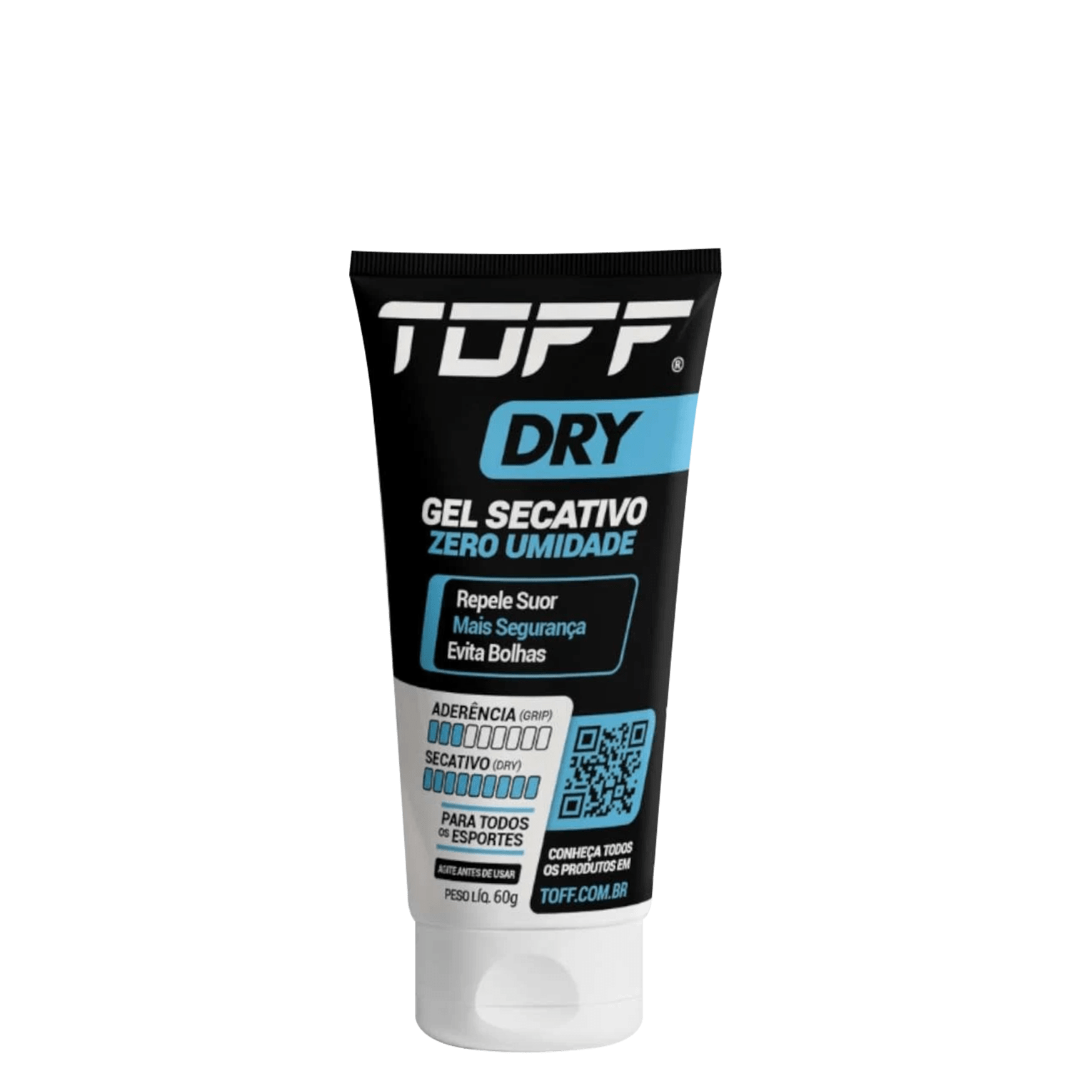 Gel Secativo para Mãos Toff Dry Zero Umidade 60g