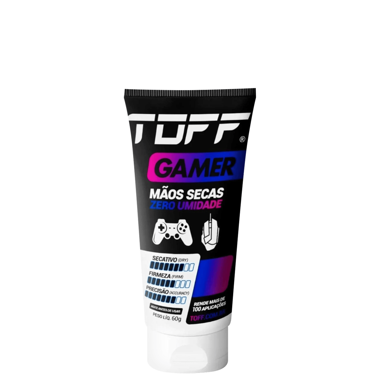 Gel Secativo para Mãos Toff Gamer 60g