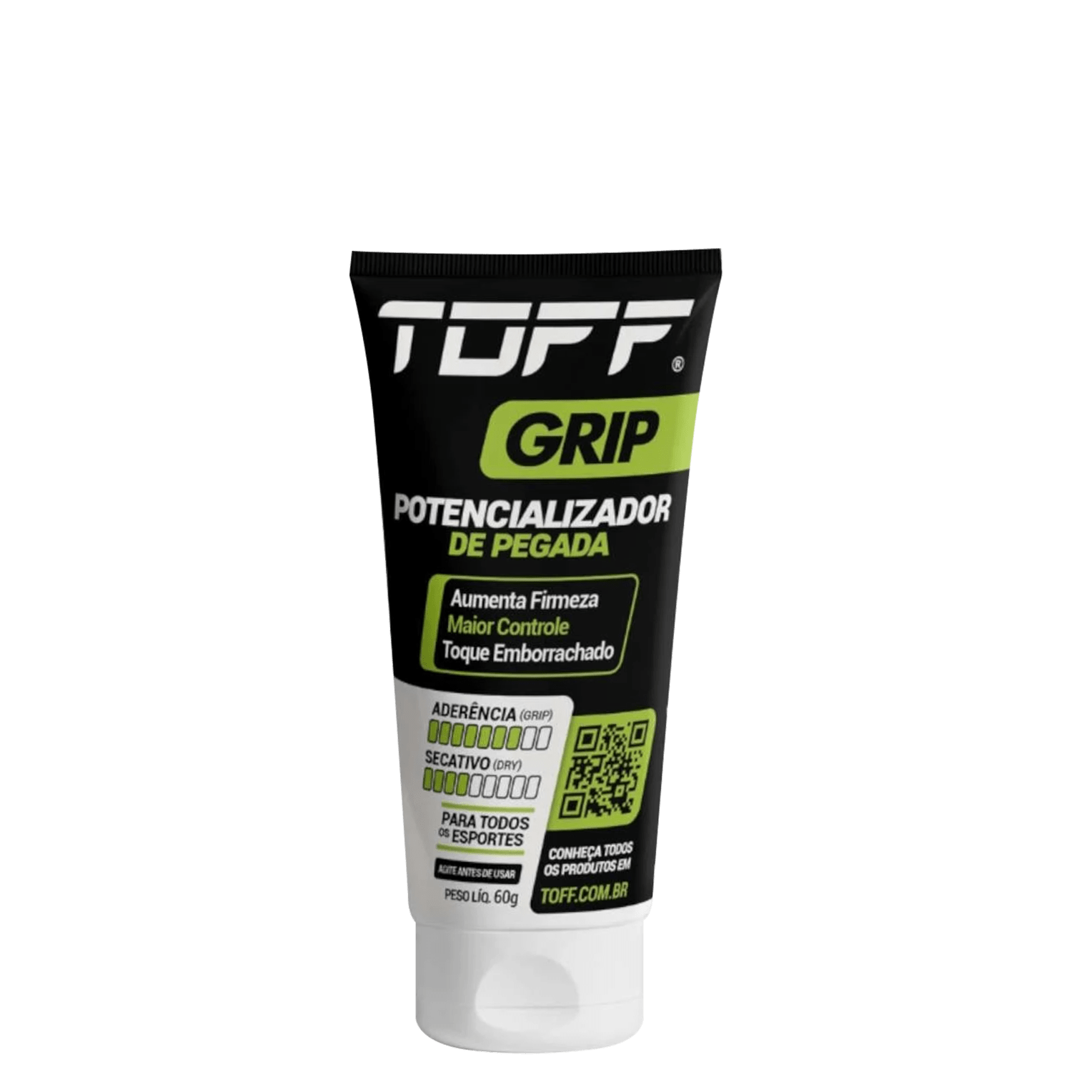 Gel Esportes Potencializador de Pegada para Mãos Toff Grip 60g