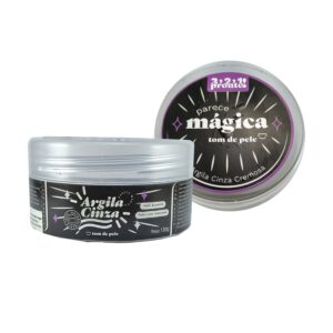 Máscara Facial Tom De Pele Argila Cinza Cremosa 130g