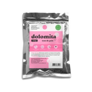 Máscara Facial Tom De Pele Dolomita de Porcelana 100g