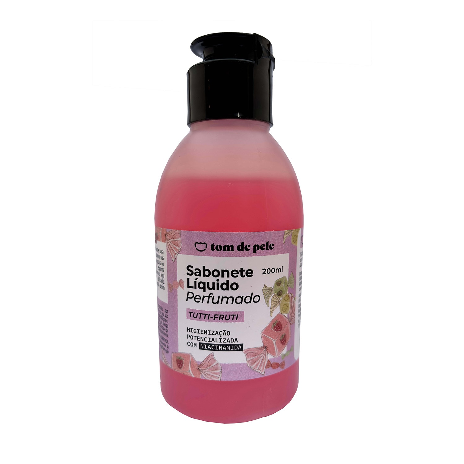 Sabonete Líquido Tom de Pele Tutti-Frutti 200ml