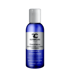 Tonico Facial Review Care Efeito Matte Ácido Salicílico Aloe Vera e Niacinamida 120ml Tonico Facial Review Care Efeito Matte Ácido Salicílico Aloe Vera e Niacinamida 120ml