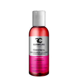 Tonico Facial Review Care Efeito Seda Rosa Mosqueta Aloe Vera e Ácido Hialurônico 120ml Tonico Facial Review Care Efeito Seda Rosa Mosqueta Aloe Vera e Ácido Hialurônico 120ml
