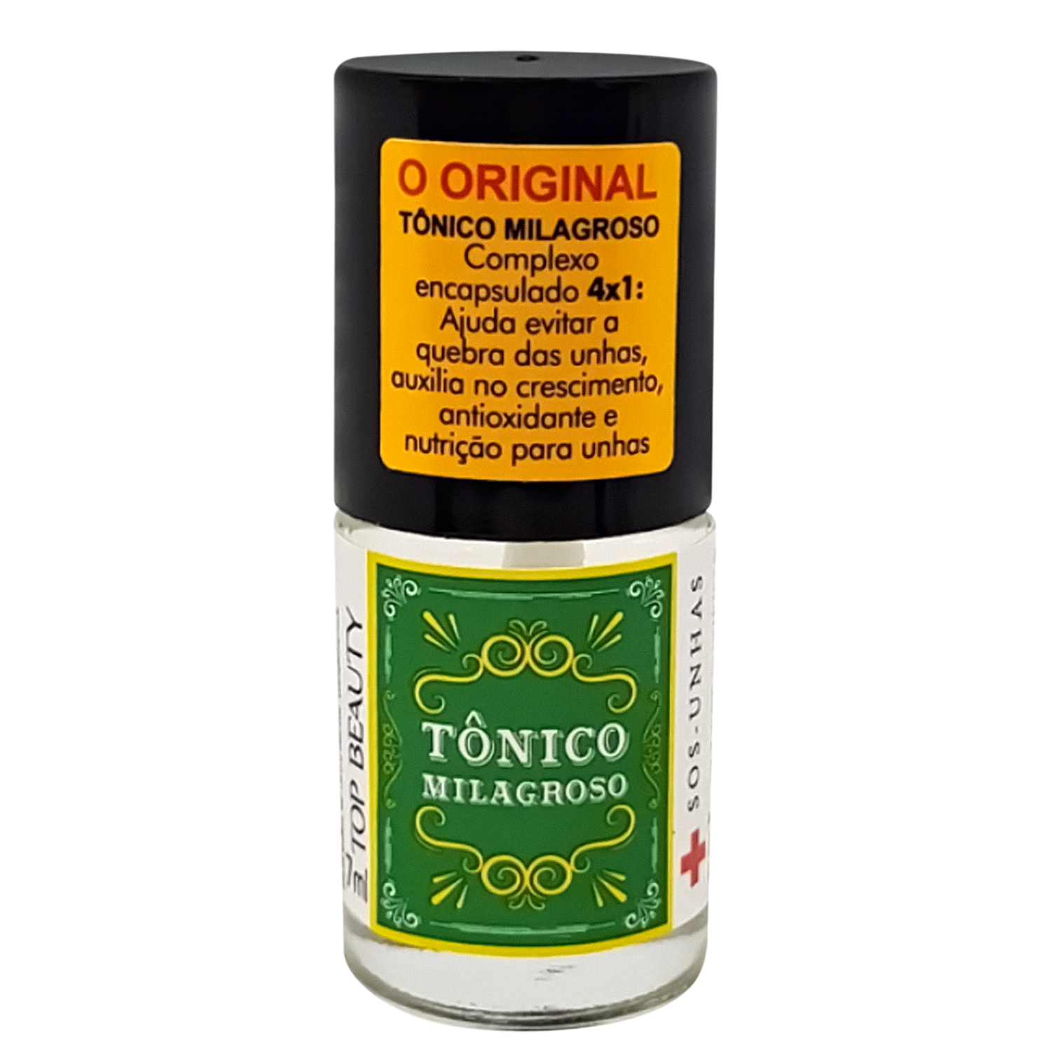 Base Fortalecedora Top Beauty SOS Unhas Tônico Milagroso 7ml