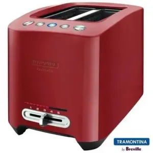 Torradeira Elétrica Tramontina Smart Aço Inox 220V Torradeira Elétrica Tramontina Smart Aço Inox 220V