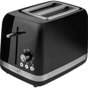Torradeira Elétrica Arno Soleil 2 Fatias 7 Níveis de Tostagem Preta SPTO Torradeira Elétrica Arno Soleil 2 Fatias 7 Níveis de Tostagem Preta SPTO