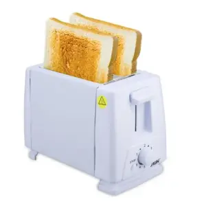 Torradeira Elétrica Automática 2 Fatias Aço Inoxidável com Aquecimento Rápido