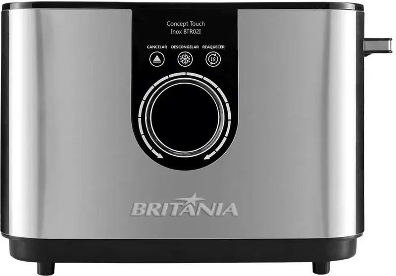 Torradeira Elétrica Britânia Concept Touch 220V 60Hz BTR02I