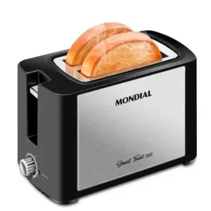 Torradeira Elétrica de Pães Mondial Smart Toast Inox 800W Torradeira Elétrica de Pães Mondial Smart Toast Inox 800W