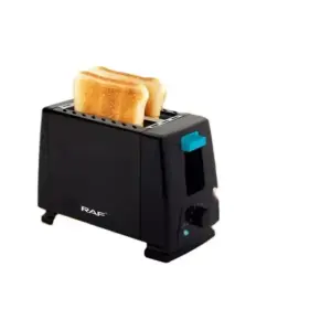 Torradeira de Pão Elétrica Raf Preta 650W 220V Torradeira de Pão Elétrica Raf Preta 650W 220V