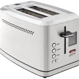 Torradeira Elétrica Digital Cuisinart com MemorySet 2 Fatias Prata CPT-720 Torradeira Elétrica Digital Cuisinart com MemorySet 2 Fatias Prata CPT-720