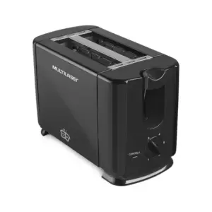 Torradeira Elétrica Multilaser Duo 2 Fatias com Seletor de Tostagem e Coletor de Migalhas Preta 700W 220V CE093 Torradeira Elétrica Multilaser Duo 2 Fatias com Seletor de Tostagem e Coletor de Migalhas Preta 700W 220V CE093