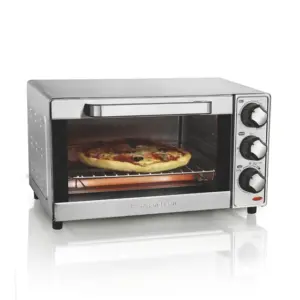 Forno Torradeira Elétrico e Máquina de Pizza Hamilton Beach 4 Fatias 31401 Forno Torradeira Elétrico e Máquina de Pizza Hamilton Beach 4 Fatias 31401