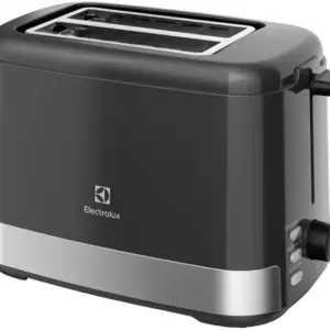 Torradeira Elétrica Electrolux Efficient Granite Gray 2 Fatias 8 Níveis de Tostagem ETS10 Torradeira Elétrica Electrolux Efficient Granite Gray 2 Fatias 8 Níveis de Tostagem ETS10
