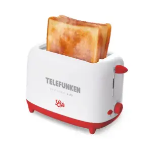 Torradeira Elétrica Telefunken Easytoast 2 Fatias 2000 Torradeira Elétrica Telefunken Easytoast 2 Fatias 2000