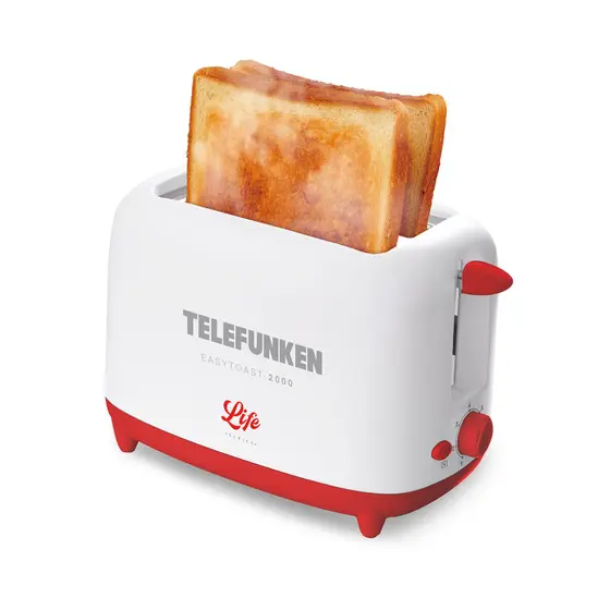 Torradeira Elétrica Telefunken Easytoast 2 Fatias 2000