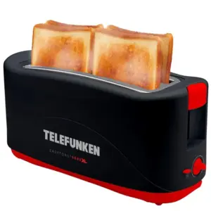 Torradeira Elétrica Telefunken Easytoast 4 Fatias 3 em 1 5000 XL Torradeira Elétrica Telefunken Easytoast 4 Fatias 3 em 1 5000 XL