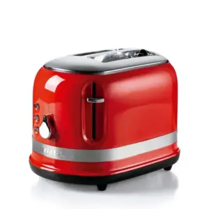 Torradeira Elétrica Ariete Moderna 2 Fatias 6 Níveis Vermelha 750W 149 Torradeira Elétrica Ariete Moderna 2 Fatias 6 Níveis Vermelha 750W 149