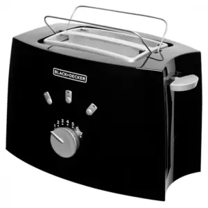 Torradeira Elétrica Black+Decker Preta 800W 127V TO810-BR