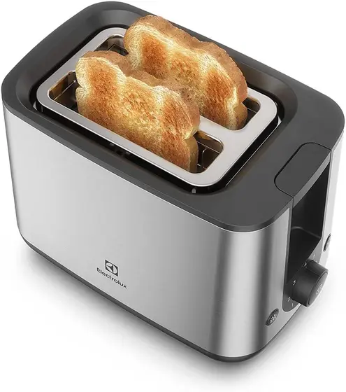 Torradeira Elétrica Electrolux Experience Aço Escovado 800W 110V-127V ETS25