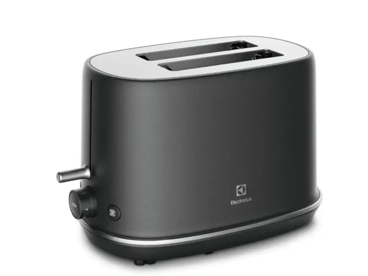 Torradeira Elétrica Electrolux Expert Inox Preta 220V