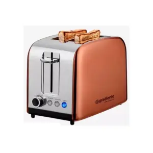 Torradeira Elétrica Gradiente Excellence Cobre Collection 2 Fatias Inox 850W 110V