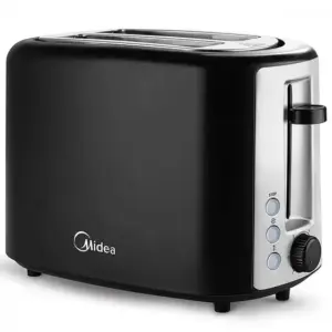 Torradeira Elétrica Midea QuickToast Preta 127V Torradeira Elétrica Midea QuickToast Preta 127V