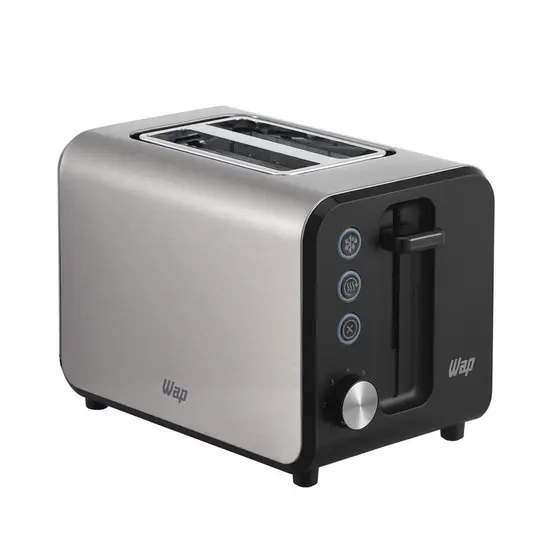 Torradeira Elétrica Wap Prosdócimo Cinza e Preta 800W 220V WTE1