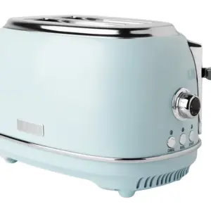 Torradeira Elétrica Haden Heritage 2 Fatias Aço Inoxidável Azul Celeste
