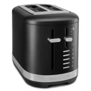 Torradeira Elétrica Automática KitchenAid 2 Fatias com Ranhuras Extra Largas KMT2109BM