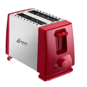 Torradeira Elétrica Lenoxx Red Fast Vermelha/Inox 127V PTR203 Torradeira Elétrica Lenoxx Red Fast Vermelha/Inox 127V PTR203
