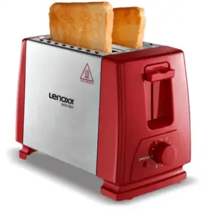 Torradeira Elétrica Lenoxx Red Inox Vermelha PTR203 Torradeira Elétrica Lenoxx Red Inox Vermelha PTR203